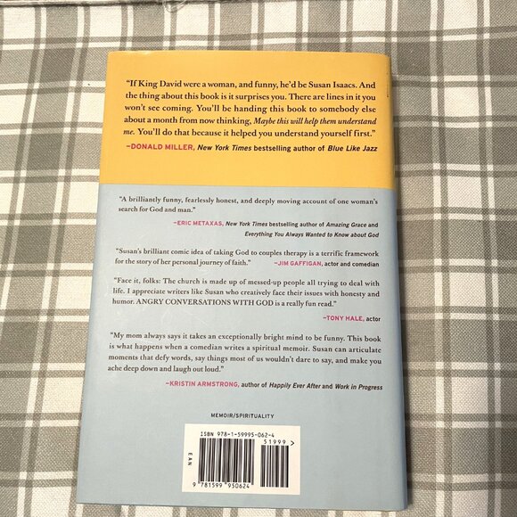 Angry Conversations with GOD - a book by Susan E. Isaacs - Picture 2 of 4